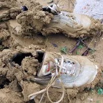 muddy and messy Nike fun